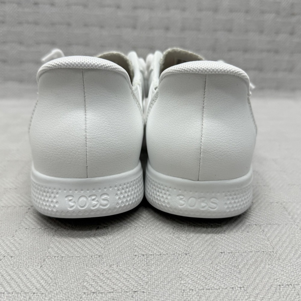 Skechers Slip-ins BOBS Skip Cute Keep It Classic‎ Womens Size 6.5 White 114812 - Picture 3 of 8